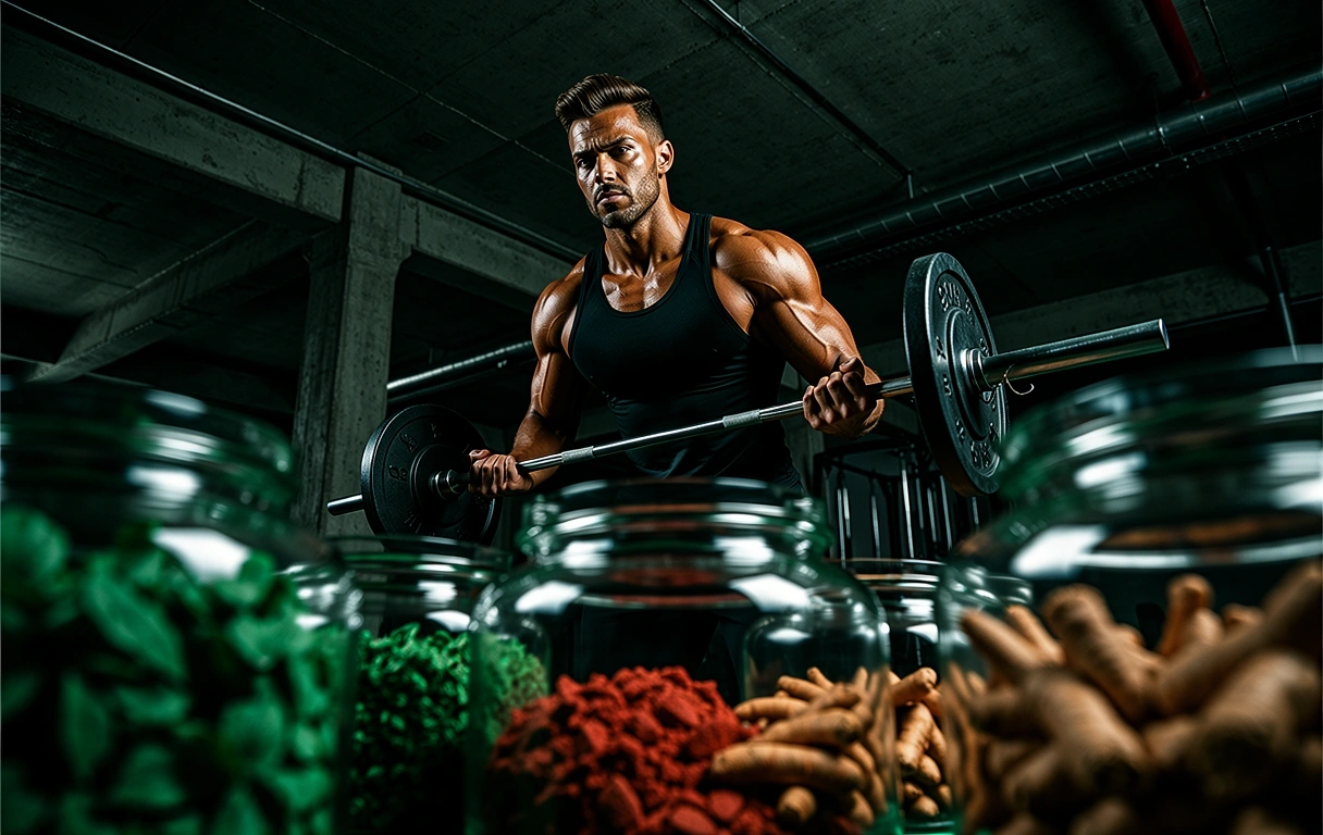 Urban athlete in focused preparation